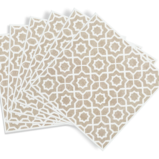 selbstklebende Wandfliesen Wall Tiles Lina beige (6er Set) image number null